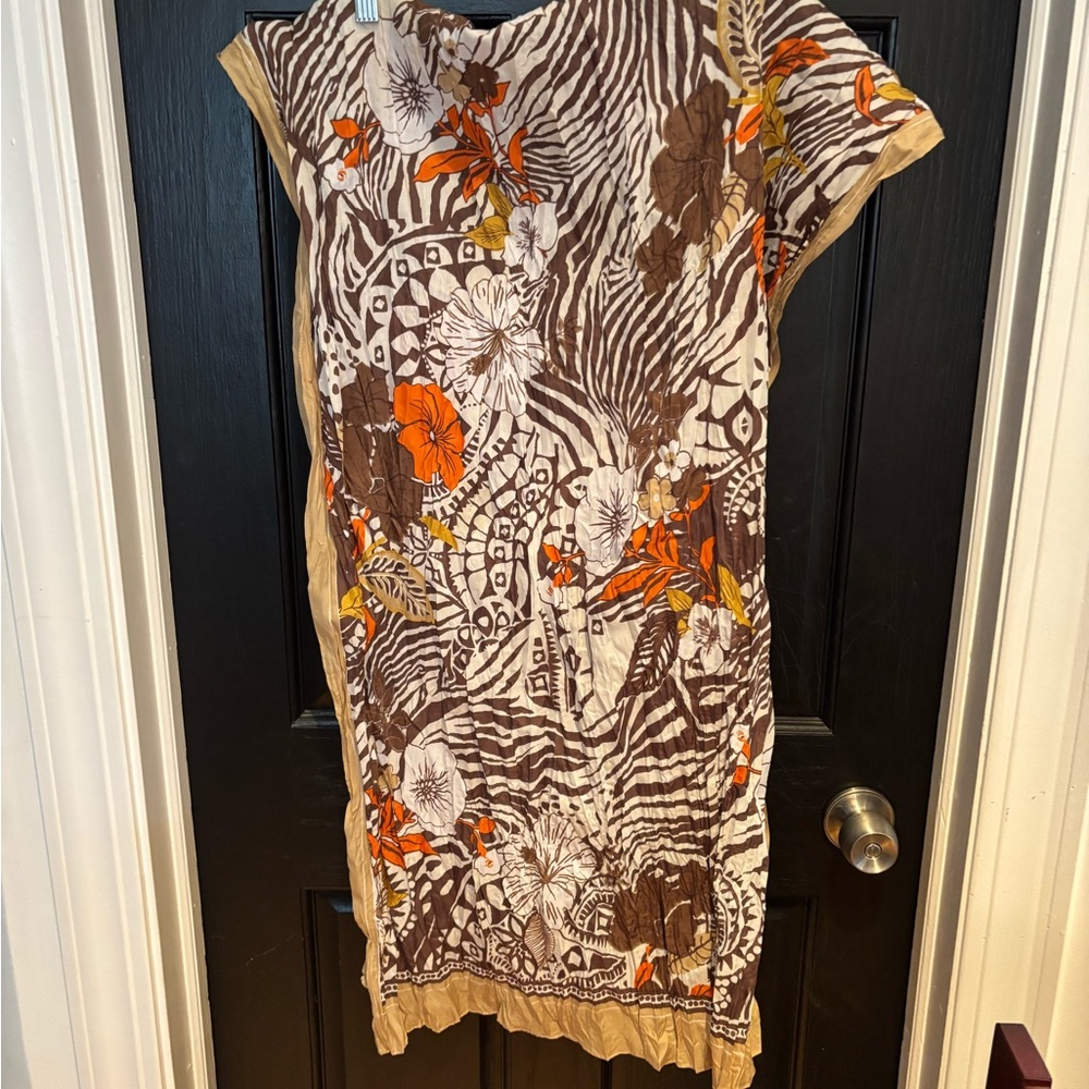Cejon Brown and Orange Casual Sheath Scarf